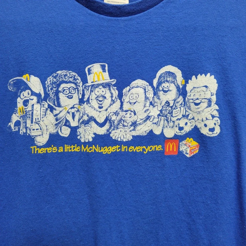 McDonalds Kerwin Frost McNugget Buddies Shirt Youth‎ M Graphic Retro Streetwear